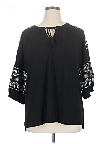 Westbound 3/4 Sleeve Blouse (view 1)