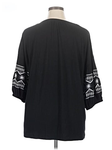 Westbound 3/4 Sleeve Blouse (view 2)
