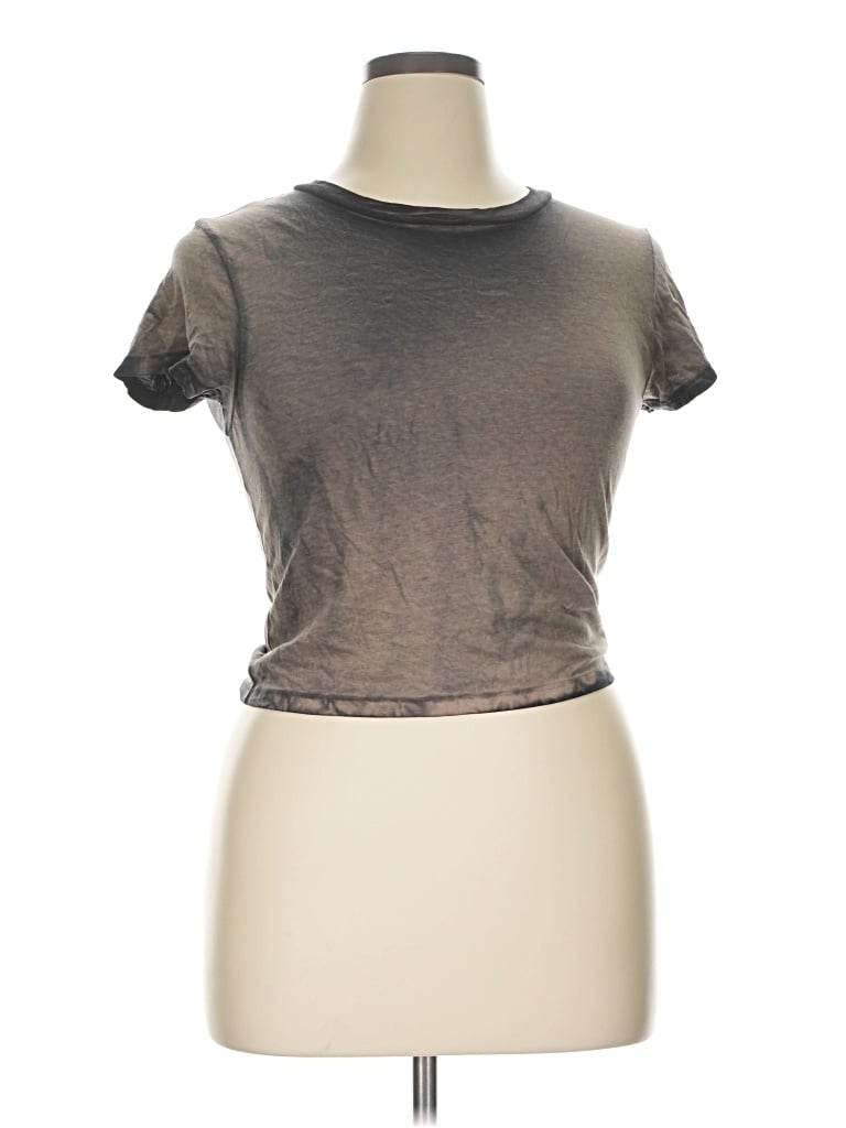 Pre-owned Talentless Short Sleeve T-shirt In Gray