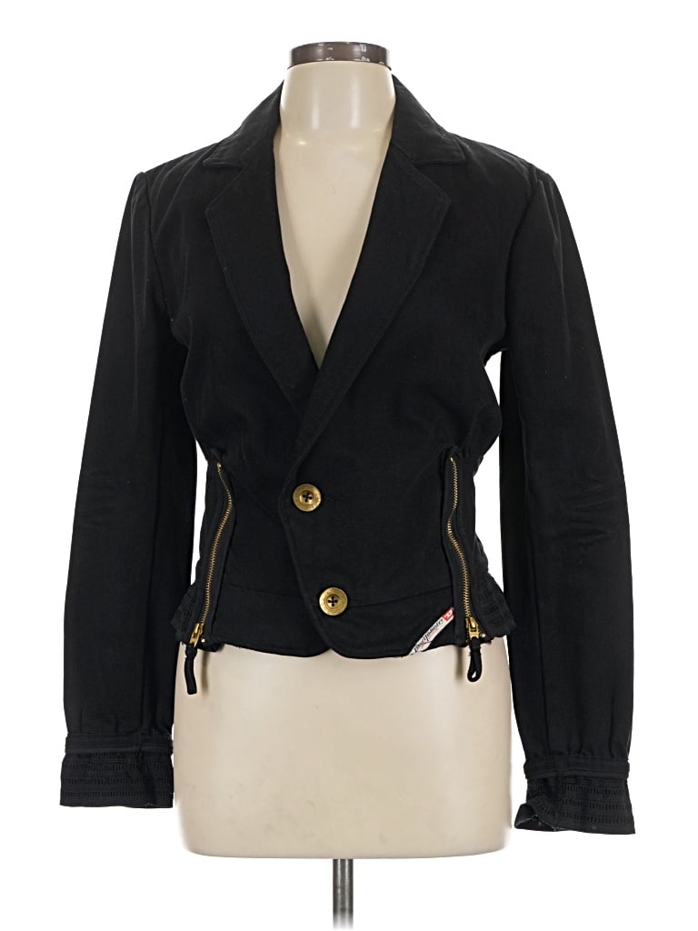 Pre-owned Diesel Blazer Jacket In Black