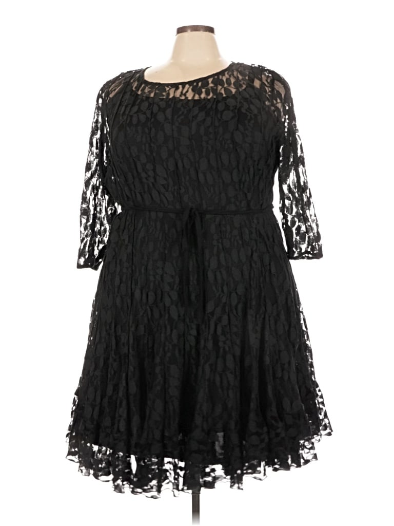 Pre-owned Msk Cocktail Dress In Black