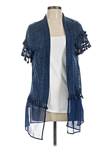August Silk Cardigan (view 1)