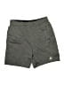 Reebok 100% Polyester Chevron-herringbone Gray Athletic Shorts Size M - photo 1