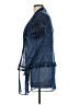 August Silk 100% Polyester Blue Cardigan Size M - photo 5