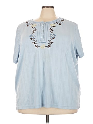 Only Necessities Short Sleeve Blouse (view 1)