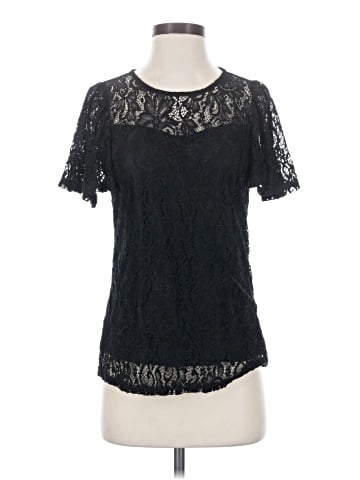 NY Collection Short Sleeve Blouse (view 1)