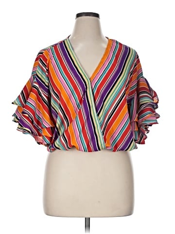 Truth NYC Short Sleeve Blouse (view 1)