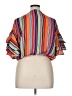 Truth NYC 100% Polyester Orange Short Sleeve Blouse Size 1X - photo 2