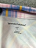 Woman Within Plaid Blue 3/4 Sleeve Blouse Size 22 - 24 - photo 7