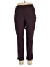 Robert Louis Solid Burgundy Active Pants Size 3X - photo 1