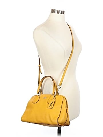 Coach Leather Satchel (view 2)