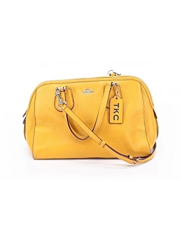 Coach Leather Satchel (view 1)
