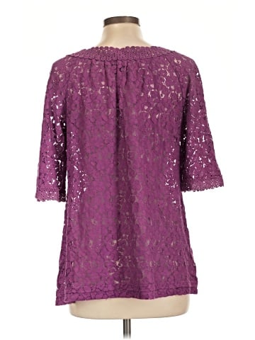 Nicole by Nicole Miller 3/4 Sleeve Blouse (view 2)