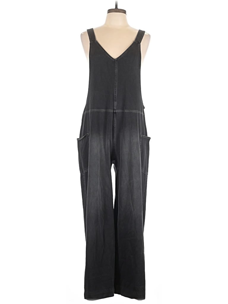 Pre-owned Halara Jumpsuit In Black