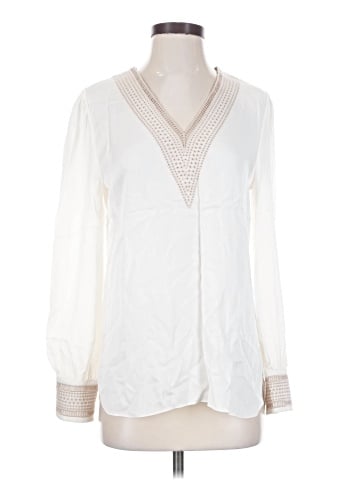 Elie Tahari Long Sleeve Blouse (view 1)