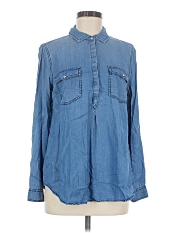 Cato Long Sleeve Button-Down Shirt (view 1)