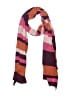 Assorted Brands 100% Polyester Stripes Purple Scarf One size - photo 1