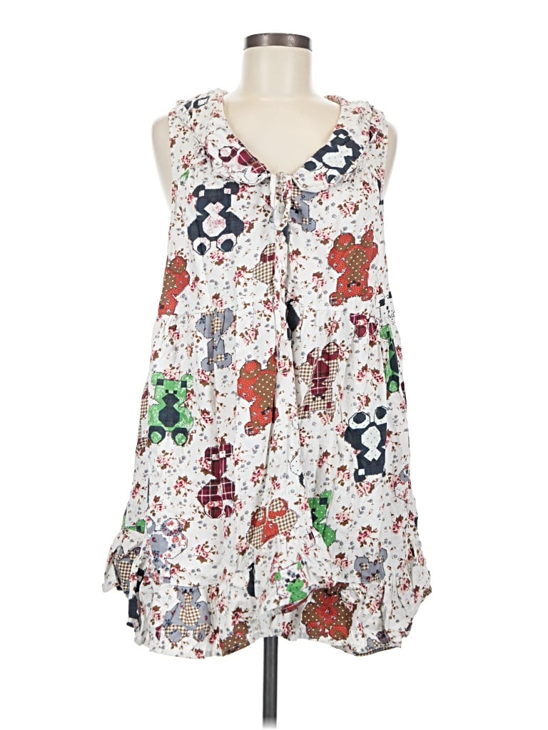 Pre-owned Out From Under Casual Dress In White
