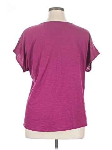 Great Northwest Indigo Short Sleeve Blouse (view 2)