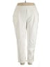 Ashley Stewart Solid Ivory Casual Pants Size 22 Plus - photo 1