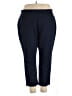Croft & Barrow Solid Blue Active Pants Size 22 - photo 1
