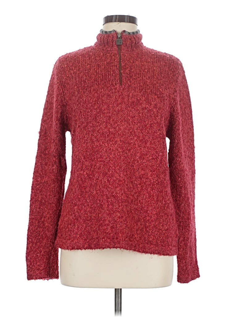 Pre-owned Woolrich Fleece Jacket In Red