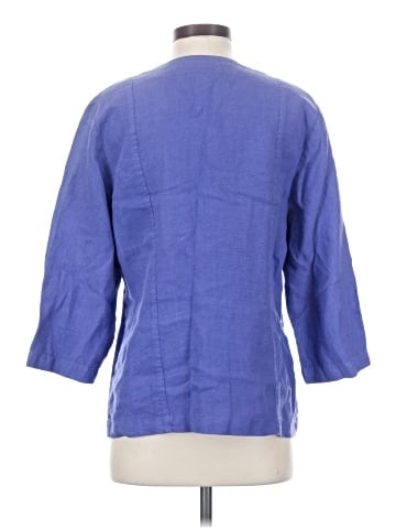 Mosaic 3/4 Sleeve Button-Down Shirt (view 2)