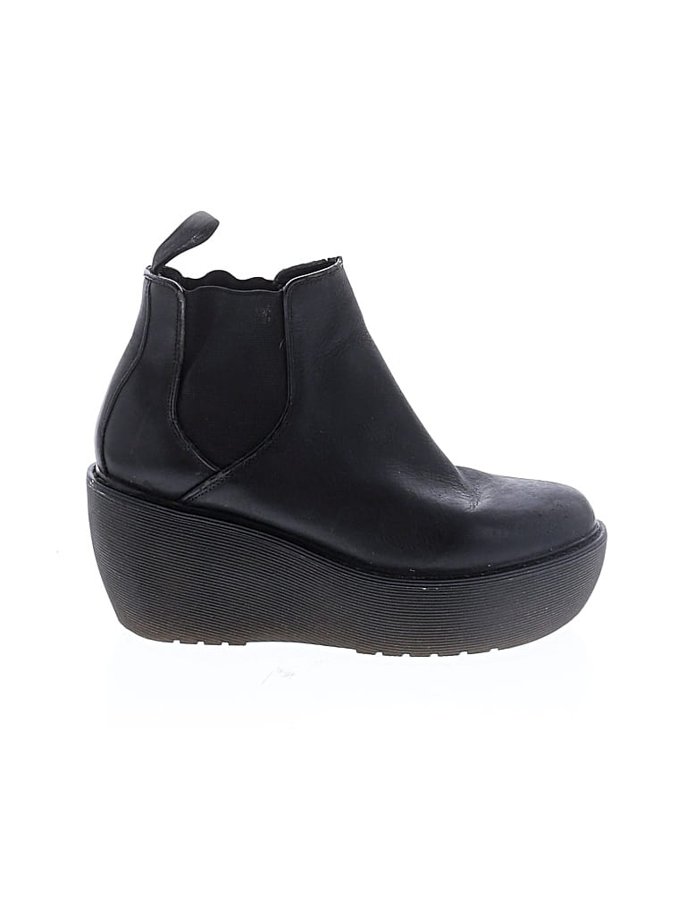 Pre-owned Dr. Martens Ankle Boots In Black