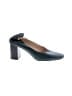 Everlane 100% Leather Color Block Teal Heels Size 9 1/2 - photo 1