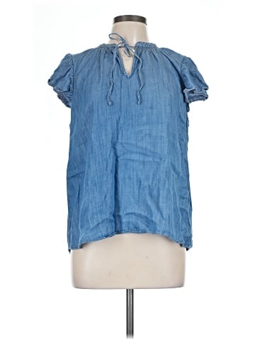 LC Lauren Conrad Short Sleeve Blouse (view 1)