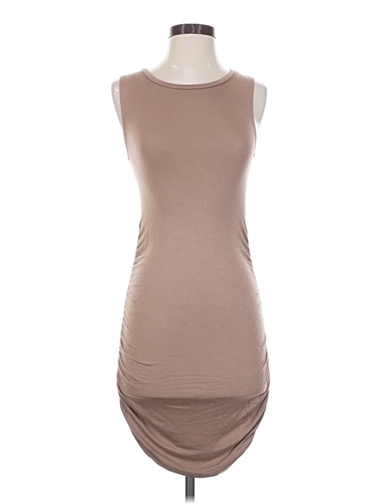 Pre-owned Antistar Casual Dress In Tan