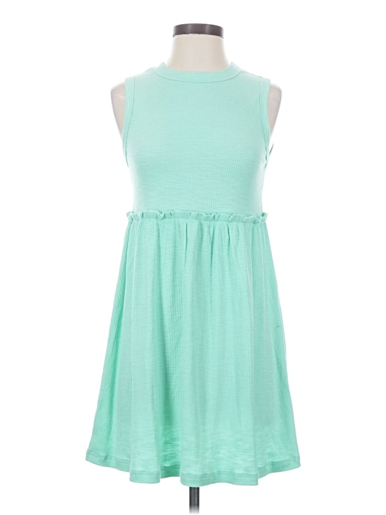 Pre-owned Pink Lily Casual Dress In Teal