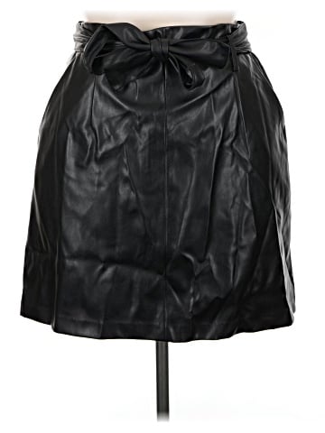 Banana Republic Factory Store Faux Leather Skirt (view 1)