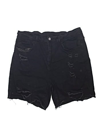 Shein Curve Denim Shorts (view 1)