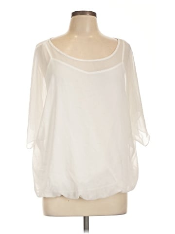 New York & Company 3/4 Sleeve Blouse (view 1)