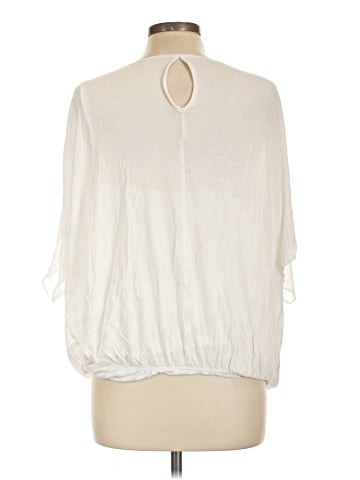 New York & Company 3/4 Sleeve Blouse (view 2)