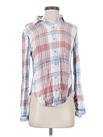 Aeropostale Long Sleeve Button-Down Shirt (view 1)