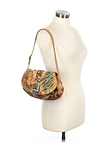 Anuschka Leather Shoulder Bag (view 2)