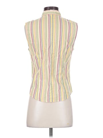 I.E. Relaxed Sleeveless Button-Down Shirt (view 2)