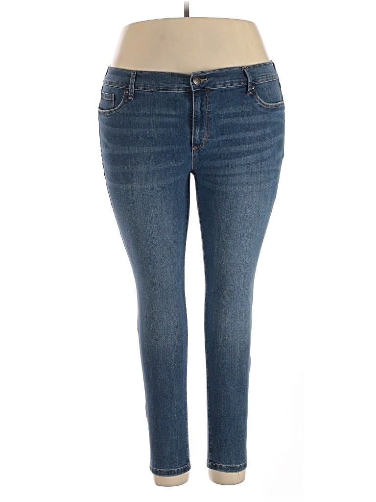 Pre-owned Jessica Simpson Jeans In Blue