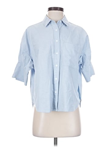 Maeve Short Sleeve Button-Down Shirt (view 1)