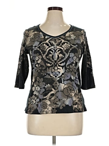 Vanilla Sugar 3/4 Sleeve Top (view 1)