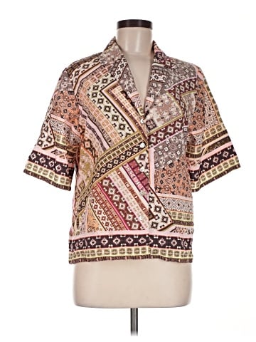 M&S Short Sleeve Blouse (view 1)