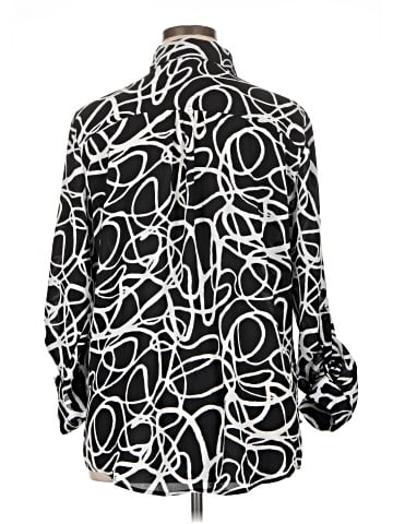 New York & Company Long Sleeve Blouse (view 2)