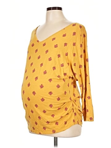 Old Navy 3/4 Sleeve T-Shirt (view 1)