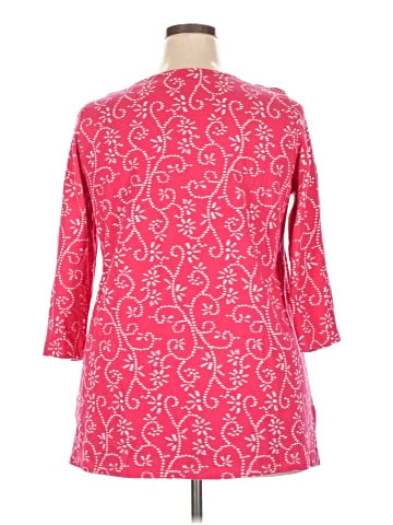 Jessica London 3/4 Sleeve T-Shirt (view 2)