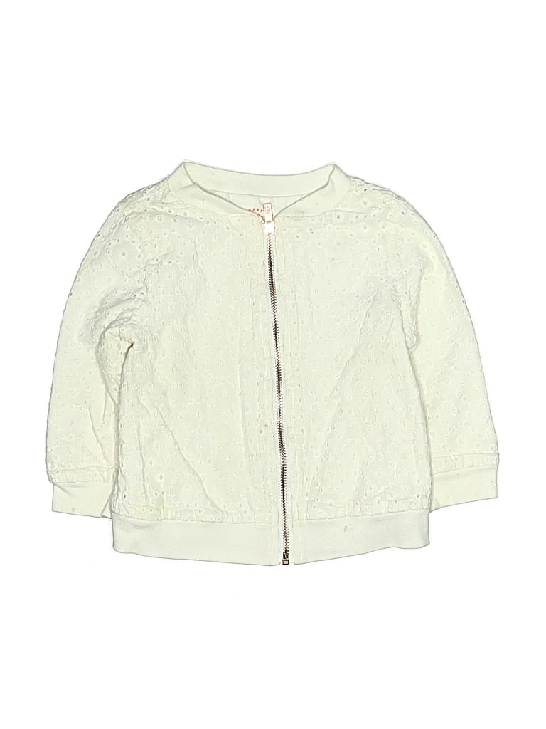 Pre-owned Cat & Jack Kids' Jacket In White