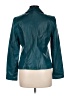 Siena Studio 100% Polyester Teal Leather Jacket Size M - photo 2