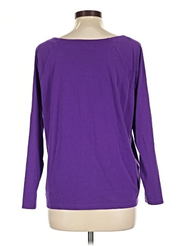 Lauren by Ralph Lauren 3/4 Sleeve T-Shirt (view 2)