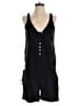 Loomstate 100% Cotton Solid Black Romper Size S - photo 1